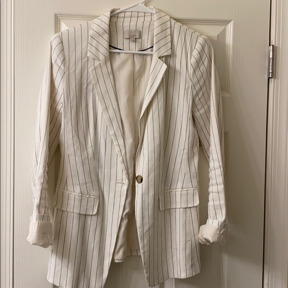 Casual work blazer